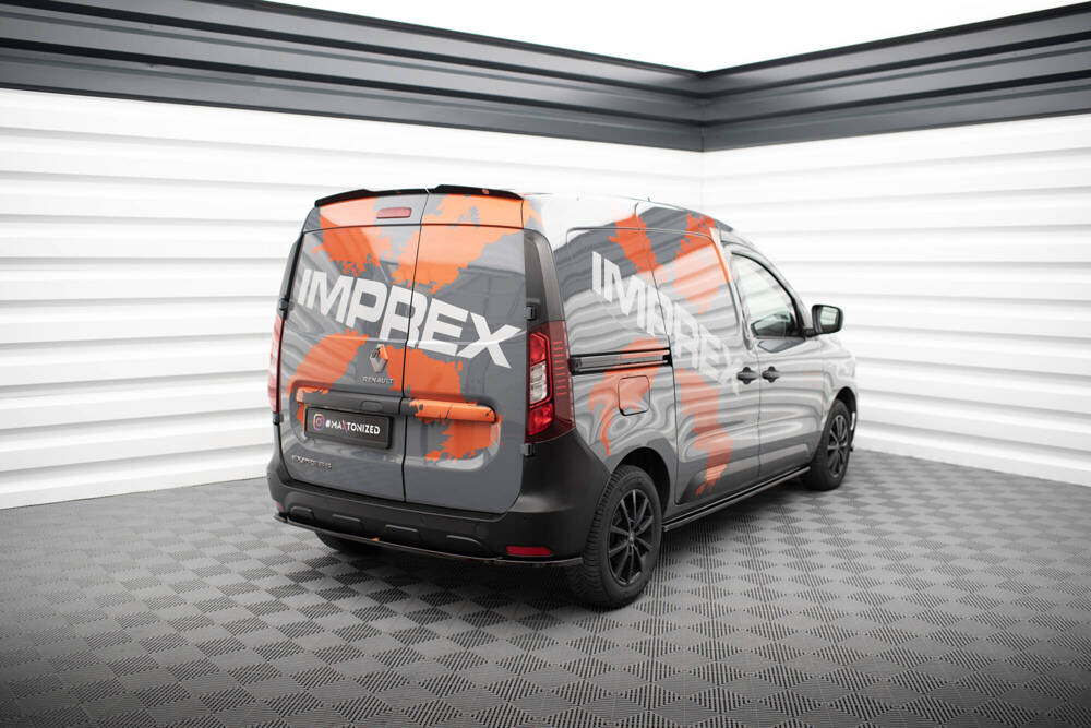 Spoiler Renault Express Maxton Glans Zwart