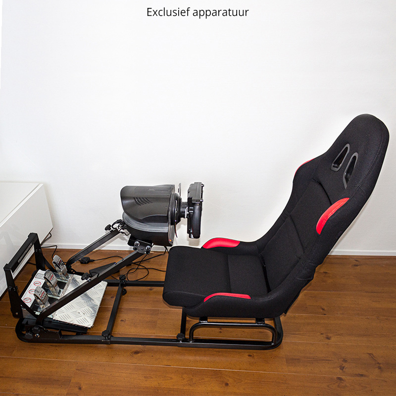 Game-Simulator Set incl. opvouwbare Sportstoel