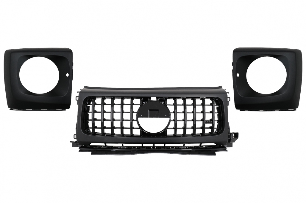 Mercedes G-Klasse W463 2018- G63 AMG Grill Zwart