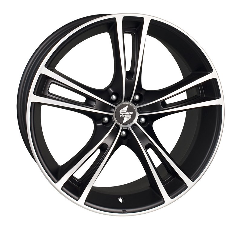 Velgen EtaBeta Rochel zwartmat polish 9x19 5x114,3 ET40