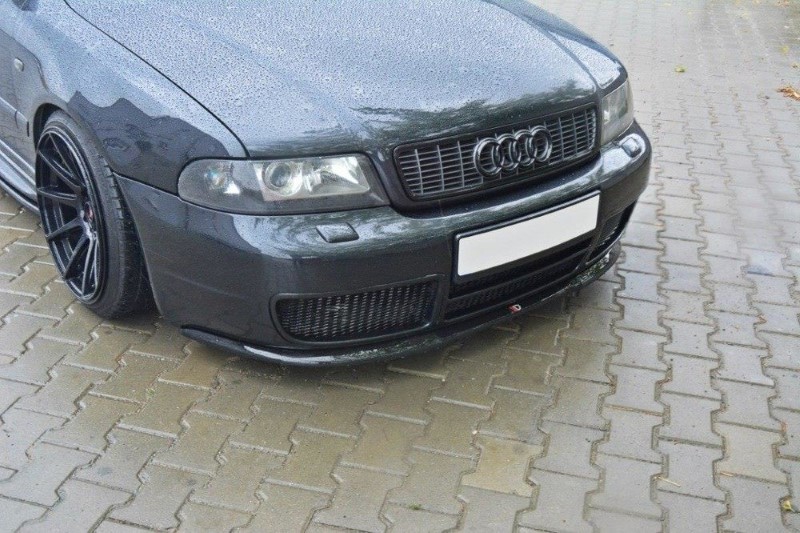 Voorspoiler Audi S4 B5 Glanzend Zwart