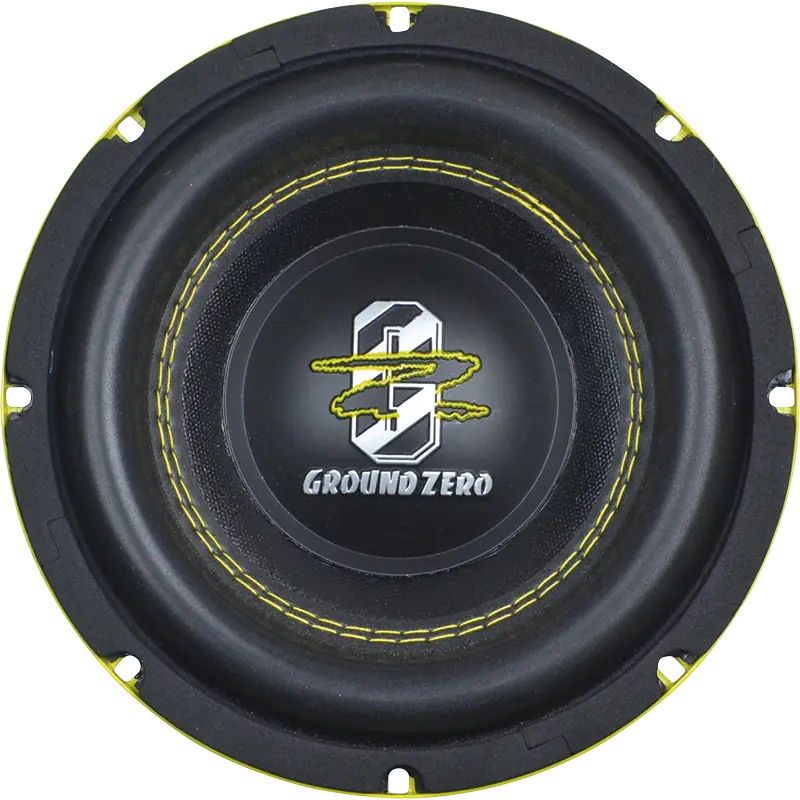 Ground Zero GZRW 8XSPL 8″ Subwoofer, 1000 W 1Ohm
