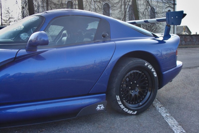 Zijskirts Diffusers Dodge Viper GTS Racing