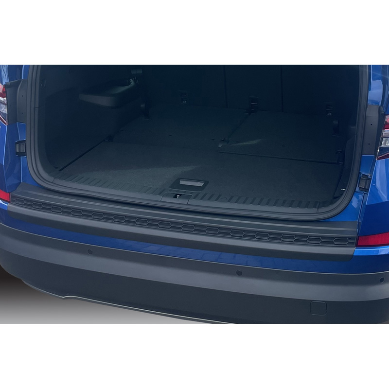 ABS Achterbumper beschermlijst  Skoda Kodiaq Facelift 07/2021-06/2024 Zwart