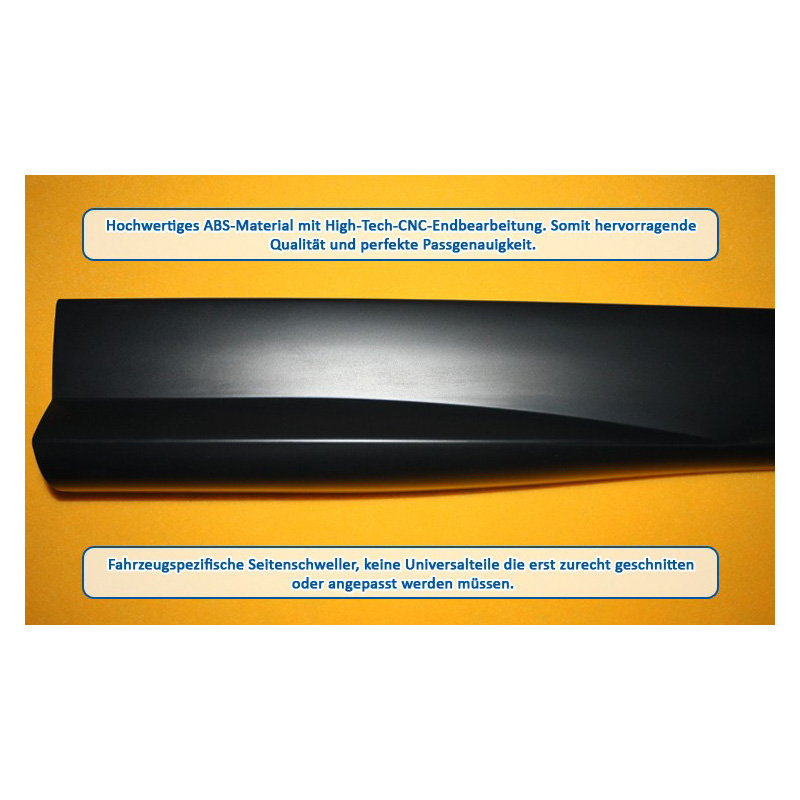 Sideskirts  Hyundai Veloster (FS) 2011- (ABS)