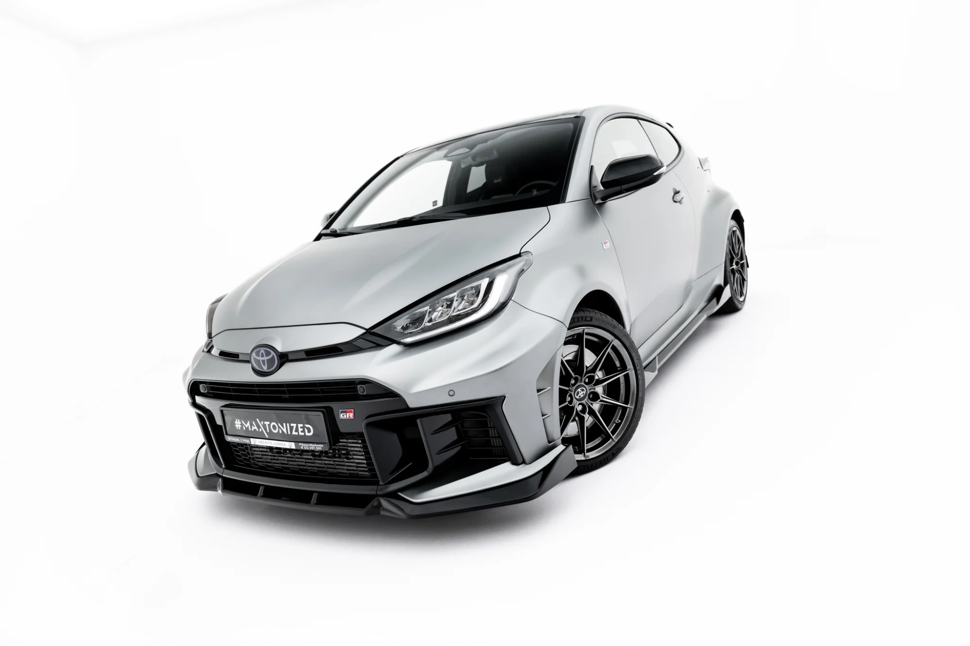 Voorspoiler V.2 Toyota GR Yaris Mk4 Facelift – Maxton Front Splitter