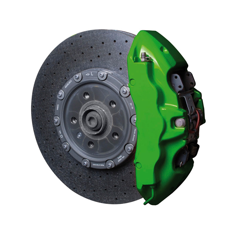Foliatec Remklauwlakset - power groen - 3 Componenten