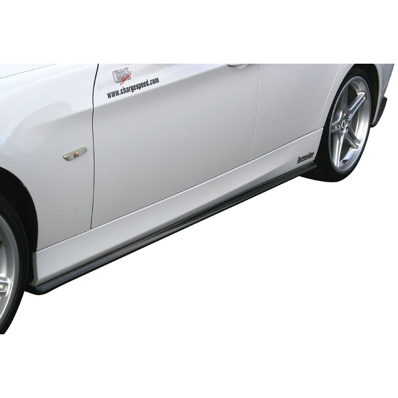 Chargespeed Sideskirts  BMW 3-Serie E90 2005-2008 'Bottomline' (FRP)