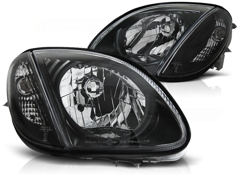 Headlights set Mercedes-Benz SLK Typ 170 black