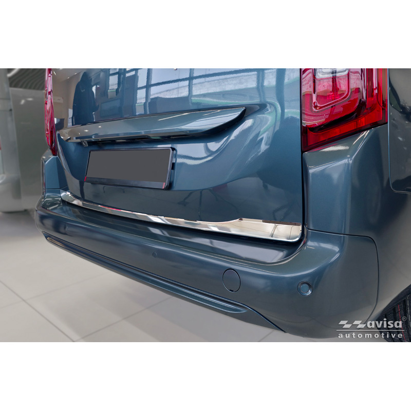 Avisa Chroom RVS Kofferbak Sierlijst  Toyota Proace City Verso 2019-2024 & Facelift 2024-