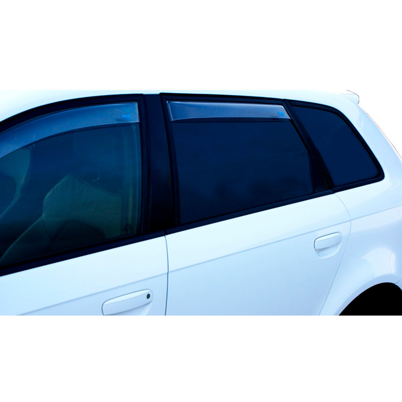 Zijwindschermen Master Helder (achter)  Hyundai Kona II (SX2) 2023-