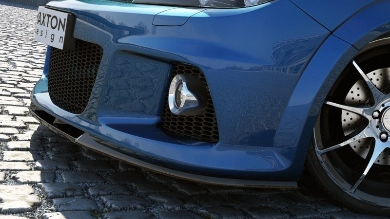 Voorspoiler Opel Astra H OPC/VXR Maxton Design glans zwart