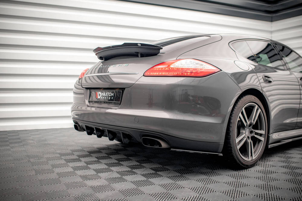 Diffuser Porsche Panamera 970 Maxton Glans Zwart