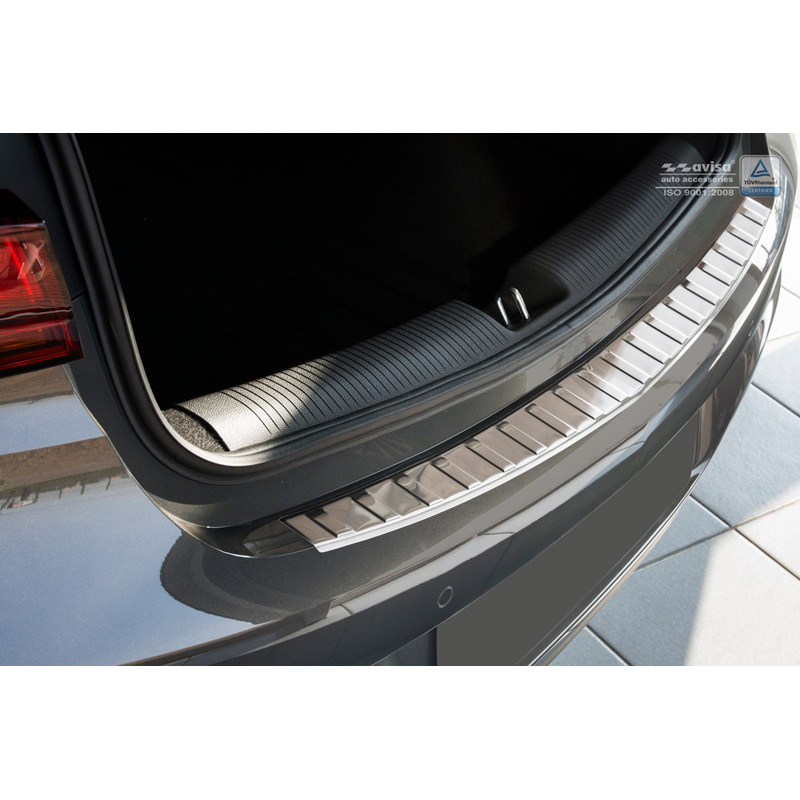 RVS Achterbumperprotector  Opel Astra K HB 5-deurs 2015- 'Ribs'