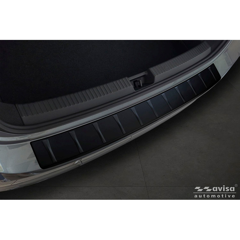 Avisa RVS Achterbumperprotector  Skoda Superb IV Liftback 2024- - Matzwart