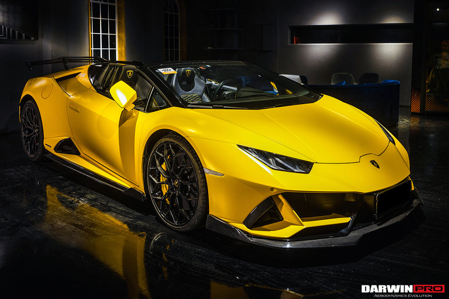 Lamborghini Huracan EVO 4WD OD Style Dry Carbon Zijskirts 2019-2022