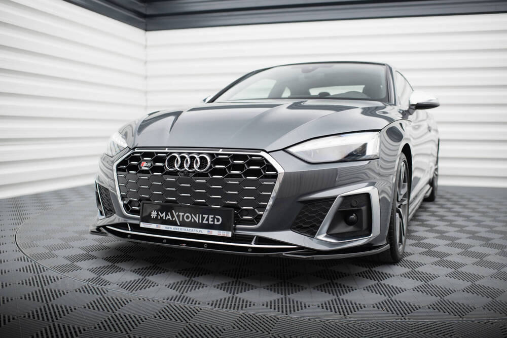 Bodykit Audi S5 A5 S-Line F5 Facelift Maxton Glanzend zwart