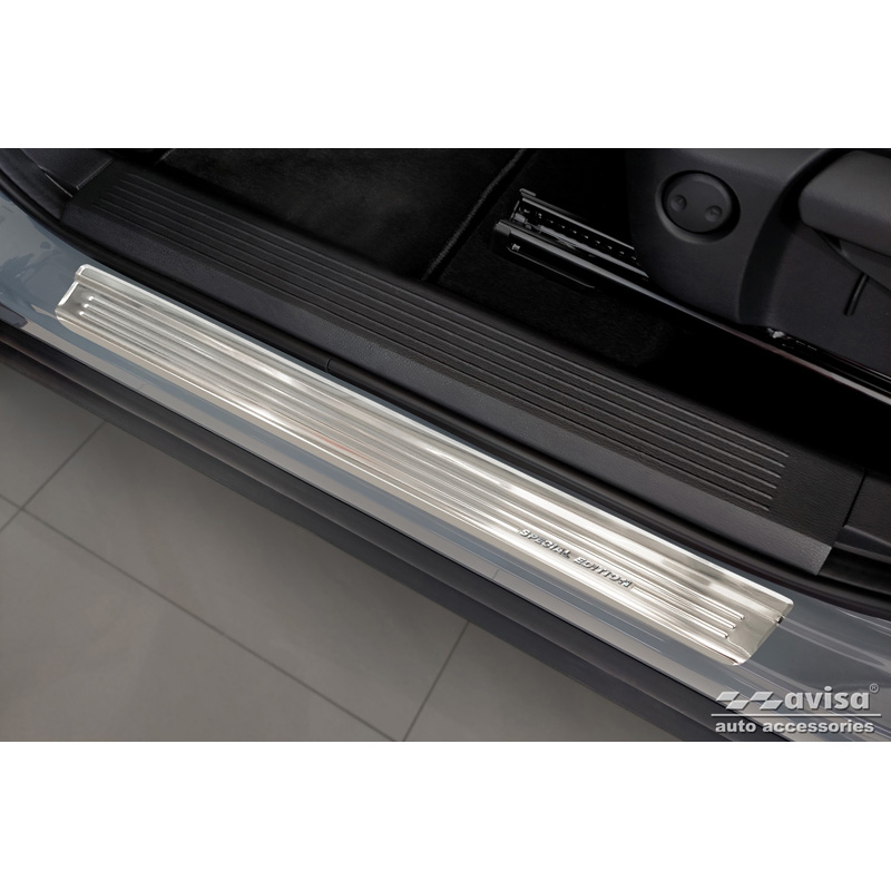 Zilver RVS Instaplijsten  Nissan Qashqai III 2021- - 'Special Edition' - 4-delig