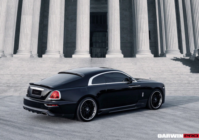 Rolls Royce Wraith & Dawn BKSS Style Deels Carbon Fiber Achterbumper 2016-2020