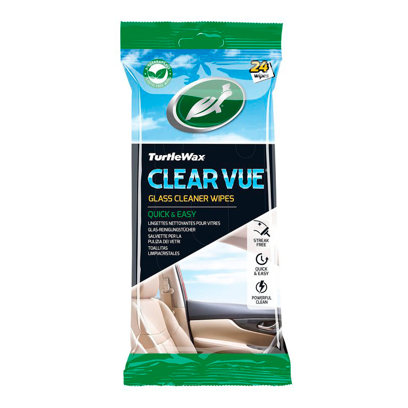 Turtle Wax 54098 Clear Vue Glasreinigingsdoekjes 24 stuks