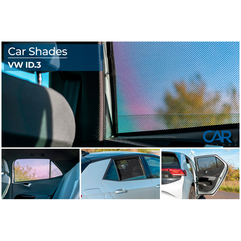 Set Car Shades (achterportieren)  Volkswagen ID.3 2020- & Cupra Born 2021- (2-delig)