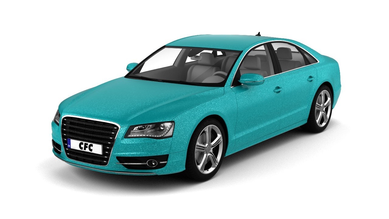 Car wrap folie CFC Designfolie Glitter Turquoise 50x1.22m
