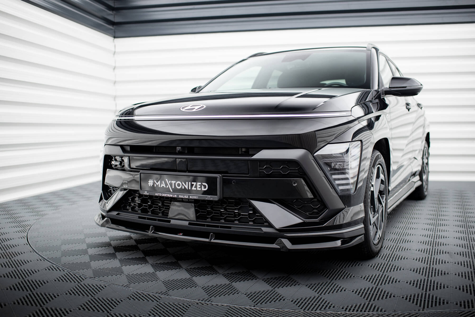 Bodykit Hyundai Kona N-Line MK2 Maxton Glanzend zwart