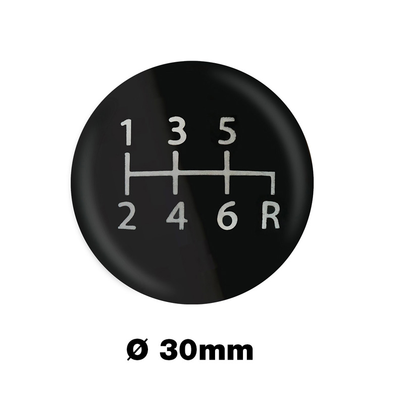 Simoni Racing Pookknop Schakelpatroon Scheme 1 - 6-Versnellingen (achteruit rechtsonder) Ø30mm