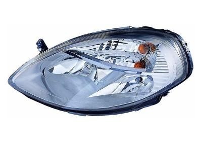 koplamp, H3+H7, elektr verstelb, rechts,-11/2006 Lancia Ypsilon,