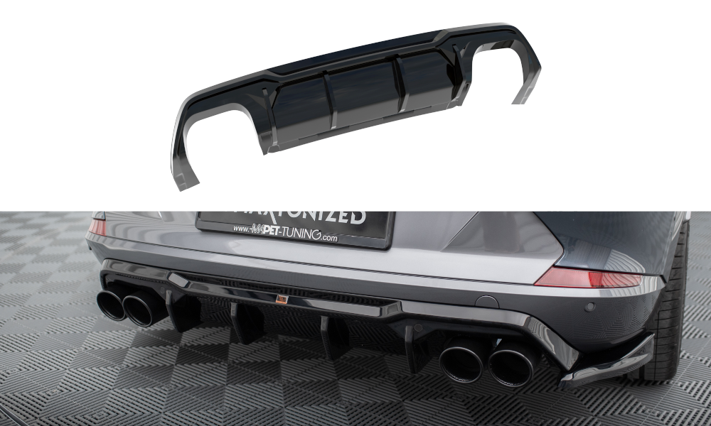Diffuser V.3 Cupra Formentor Maxton Glans Zwart