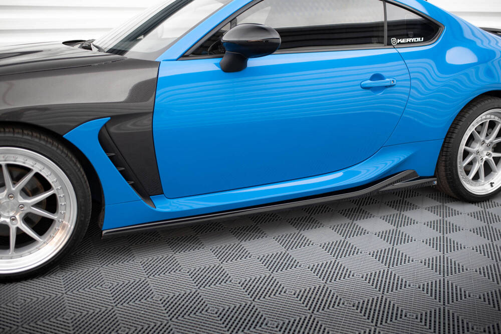 Zijskirts V.1 Toyota GR86 Maxton Glans Zwart