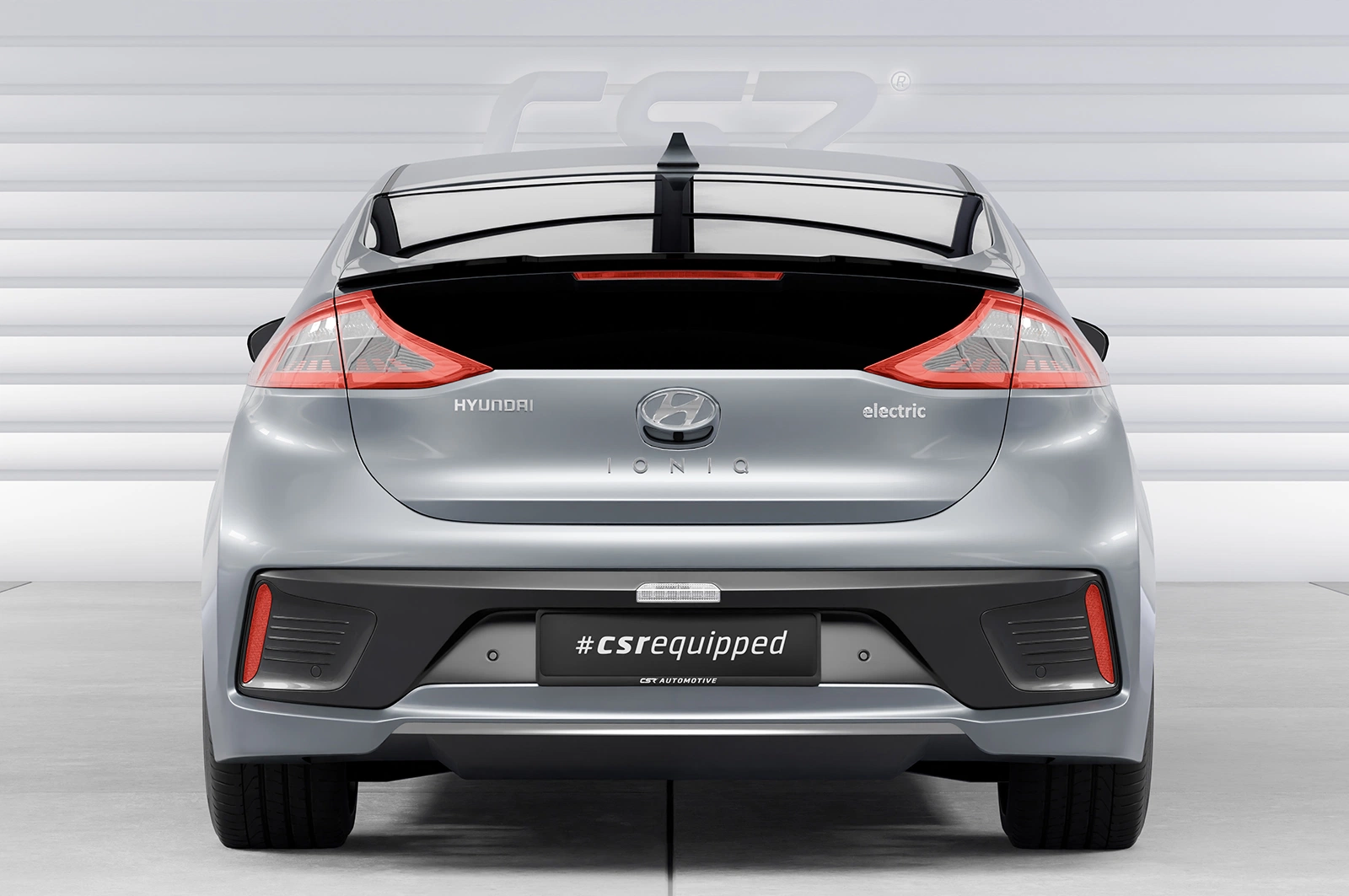 Achterspoiler Hyundai Ioniq (2016–heden) Glans Zwart – CSR Automotive