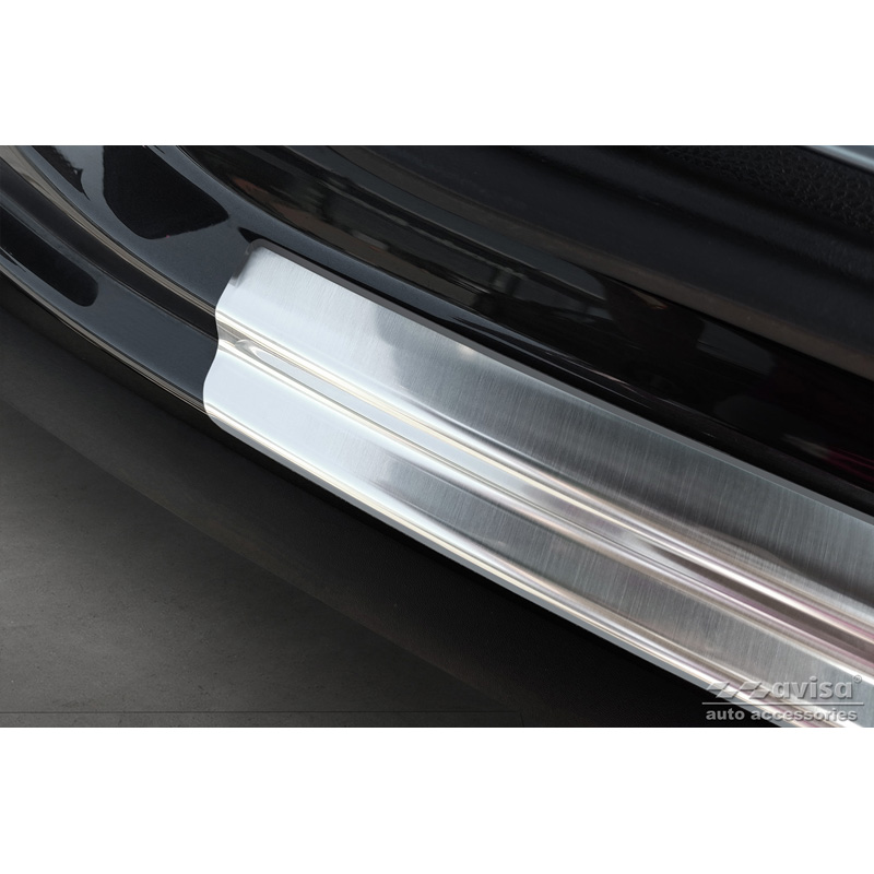 RVS Achterbumperprotector  Mercedes EQC (N293) 2019- 'Ribs'