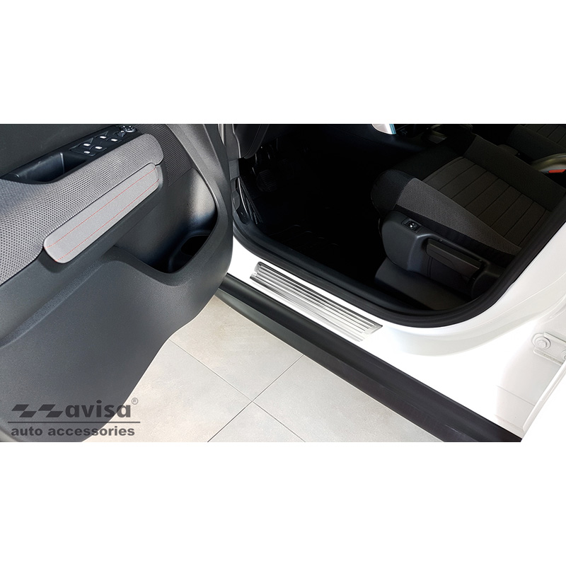 RVS Instaplijsten  Citroën C3 Aircross II 2017- 'Lines' - 4-delig