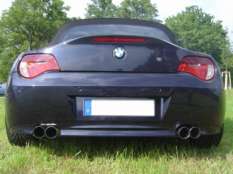 Rear Muffler BMW Z4 Roadster Exhaust Systems