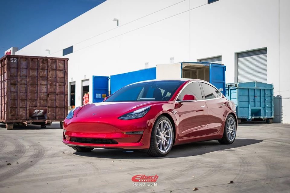 Manantiales bajar Eibach Tesla Model 3 RWD