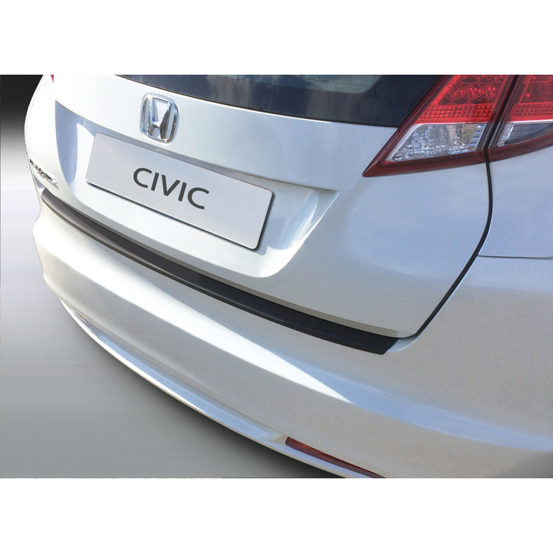 ABS Achterbumper beschermlijst  Honda Civic HB 5 deurs 2012-2015 Zwart