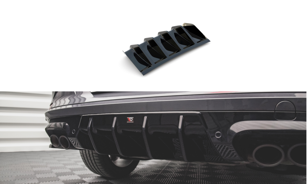 Diffuser V.1 Cupra Formentor Maxton Glans Zwart