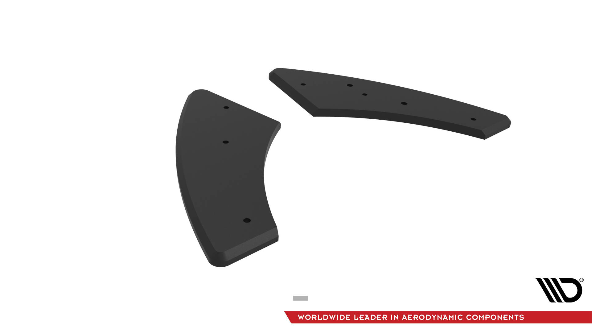 Street Pro Achterzij Spoilers Audi S3 / A3 S-line 8Y Facelift Maxton Glanzend zwart