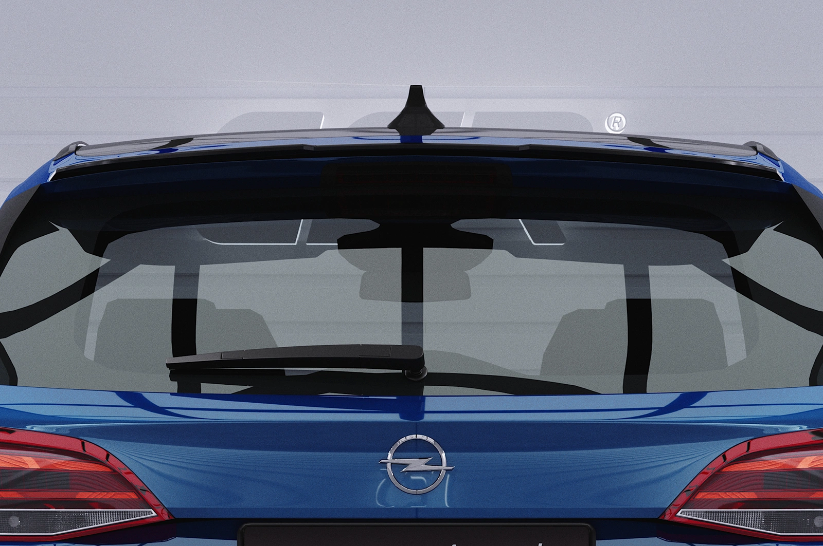 Achterspoiler Opel Astra K Sports Tourer glans zwart 10/2015– van CSR Automotive