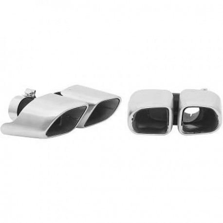 Exhaust tips Porsche Cayenne 958 92A Facelift GTS Look 14-17
