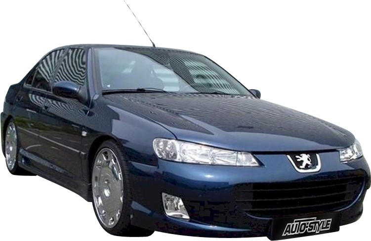 Voorbumper Peugeot 406 Sedan Phase II 00-