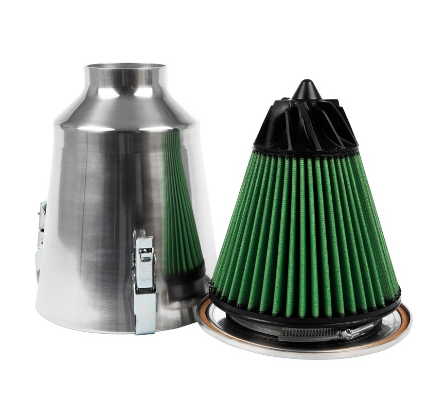 GREEN Twister filter 80mm flens Alu
