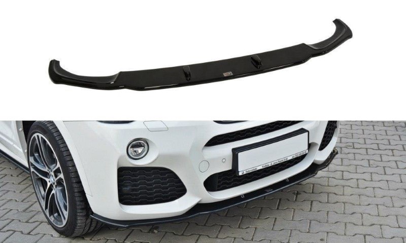 Voorspoiler BMW X4 M-Pack Glanzend Zwart