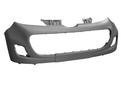 voorbumper, in primer, 02/2009-Peugeot 107, 2005-2012