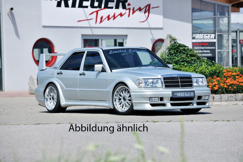Voorbumper breedbouw ll sec-grill  met mistlamp Mercedes W201 Ri