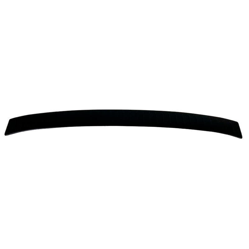 Achterbumper beschermlijst  Ford Kuga MK2 2013-2019 'Ribbed' - Glanzend zwart