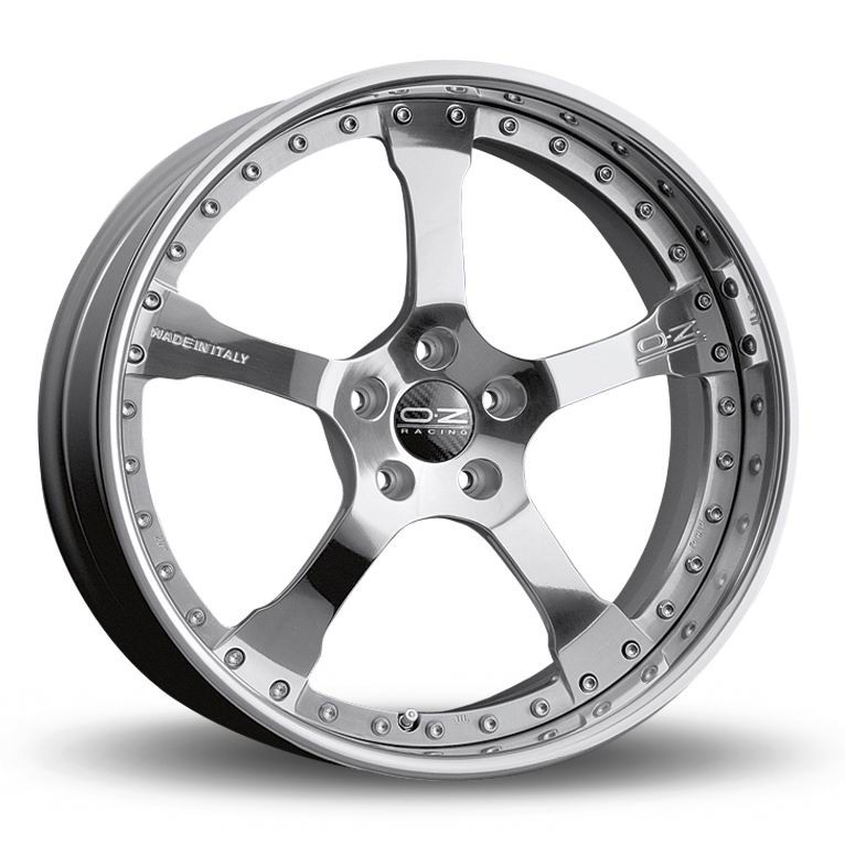 Velgen OZ Raffaello hand polished 9x19 inch 5x120 ET32