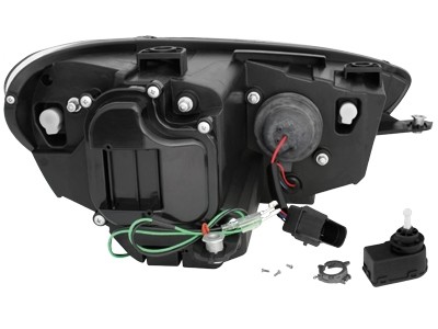 Faros VW Scirocco 08-.. Dayline Los ojos del Diablo cromo