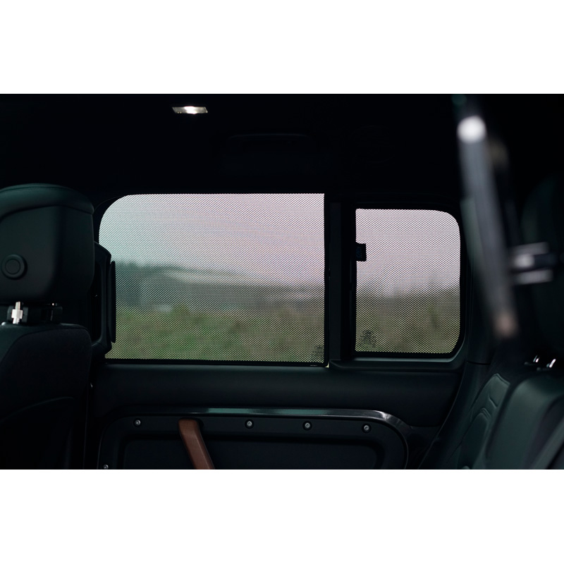 Set Car Shades (achterportieren)  Land Rover Defender D130 5-deurs 2020- (4-delig)